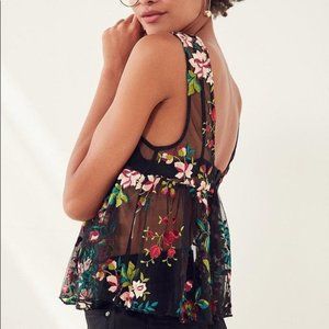 Embroidered Urban Outfitters Ecote Tank